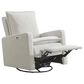 Oxford Baby Uptown Power Swivel Glider Recliner in Boucle White, , large