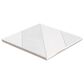 Soho Studio Artstract Diagonals Ash 9" x 9" Field Porcelain Tile, , large