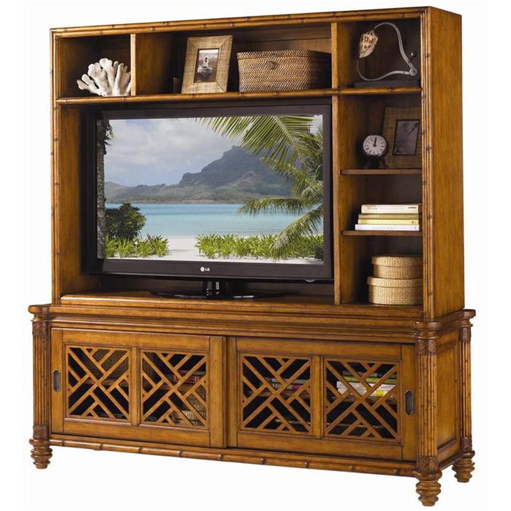 Tommy Bahama Home Island Estate Nevis Media Console and Hutch, , large