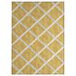 Dalyn Rug Company York 1"8" x 2"6" Gold Indoor/Outdoor Area Rug, , large