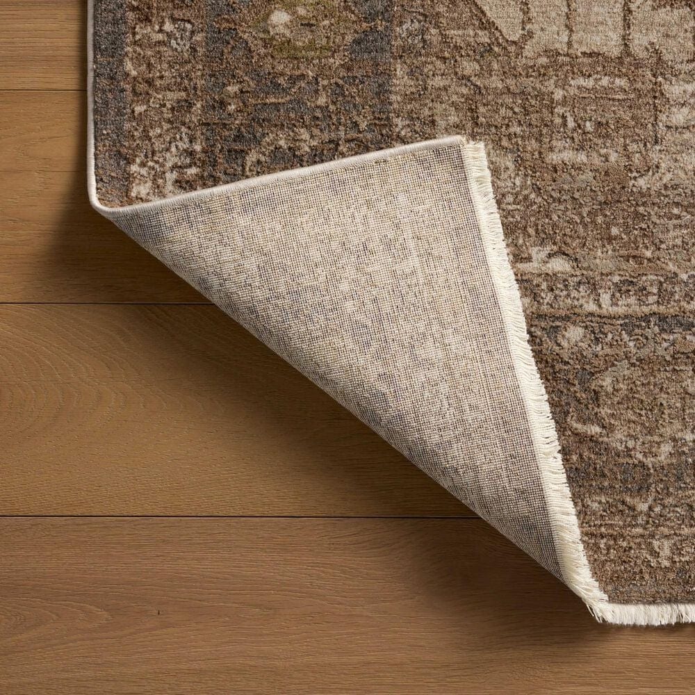 Loloi Haywood Charcoal and Mocha 6&#39;7&quot; x 9&#39;2&quot; Area Rug, , large