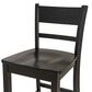 Linon Home Decor Torino Villa Counter Stool in Black, , large