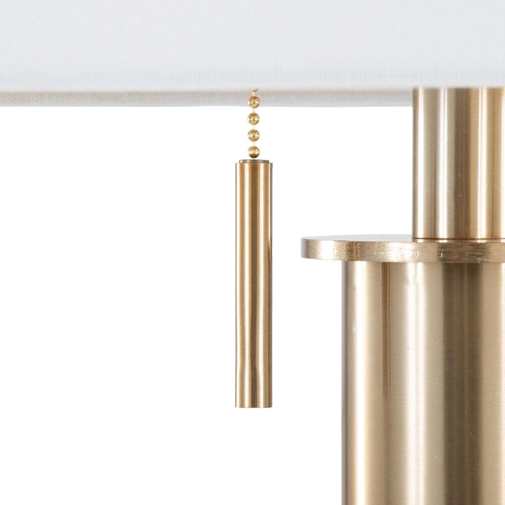 LumiSource Trophy Floor Lamp in Gold, , large