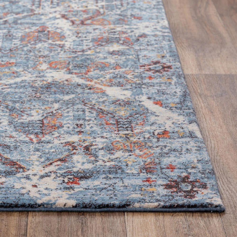 RIZZY Ovation OVA105 8&#39; x 10&#39; Blue and Beige Area Rug, , large