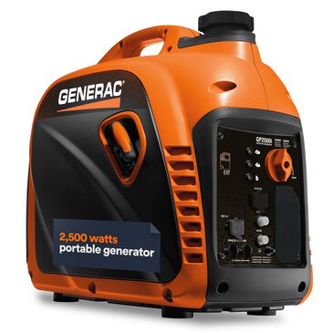 Generac GP2500i Portable Inverter Generator in Orange and Black, , large