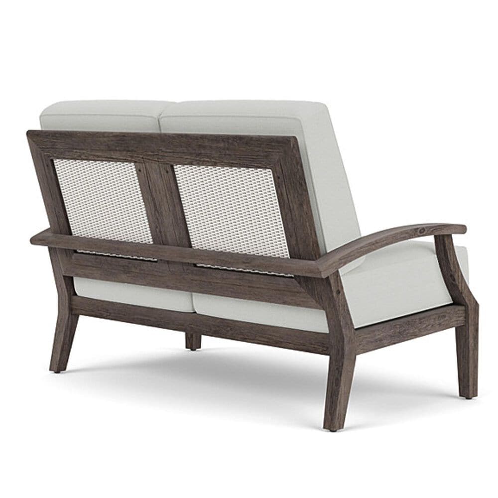 Lloyd Flanders Frontier Outdoor Loveseat in Bright Side Fog, , large