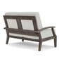 Lloyd Flanders Frontier Outdoor Loveseat in Bright Side Fog, , large