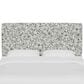 Skyline Furniture Elly King Headboard in Aviary Black and Cream, , large