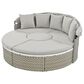 HOMLUX Patio Furniture Round Outdoor Sectional Sofa Set in Grey, , large