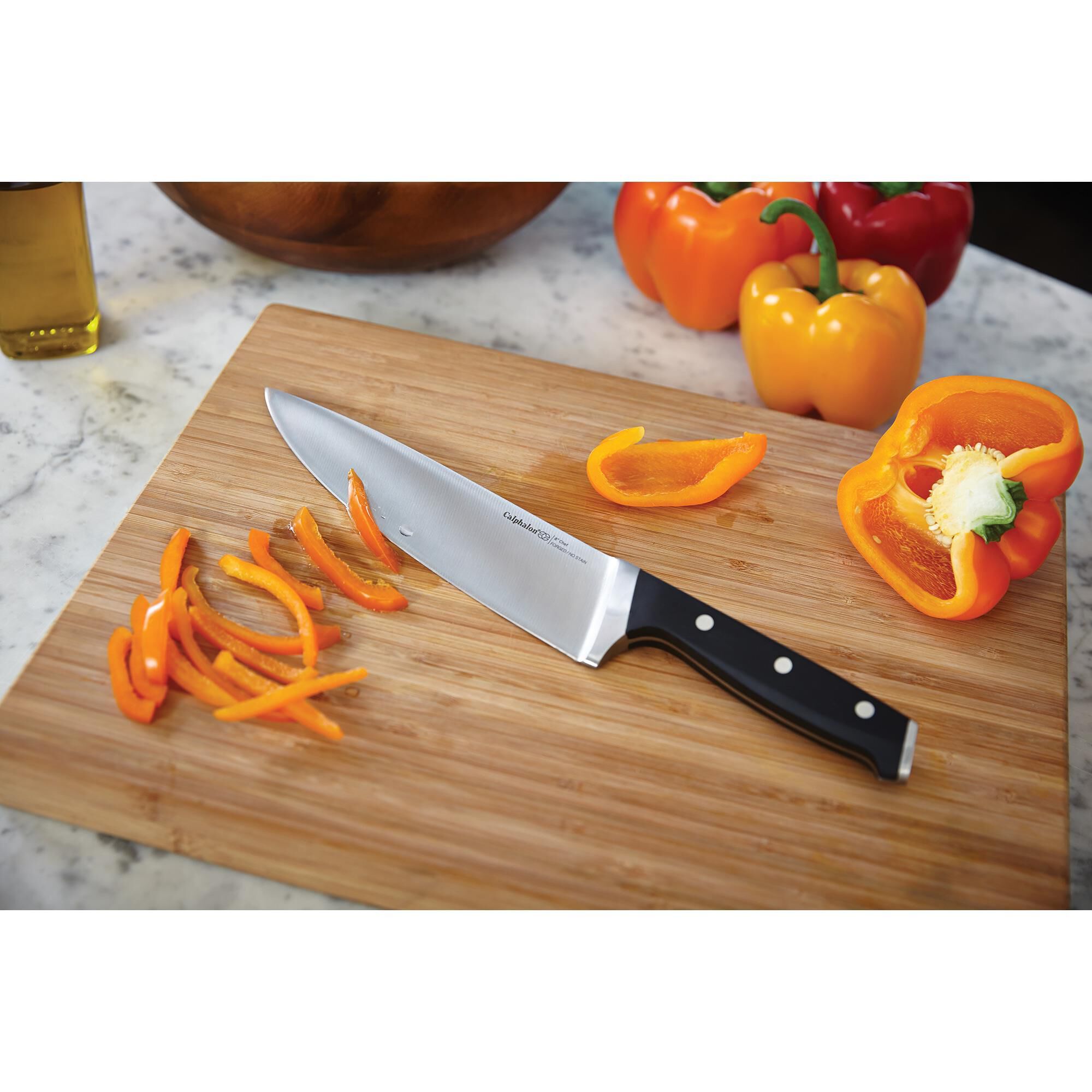 Calphalon classic knife hot sale set