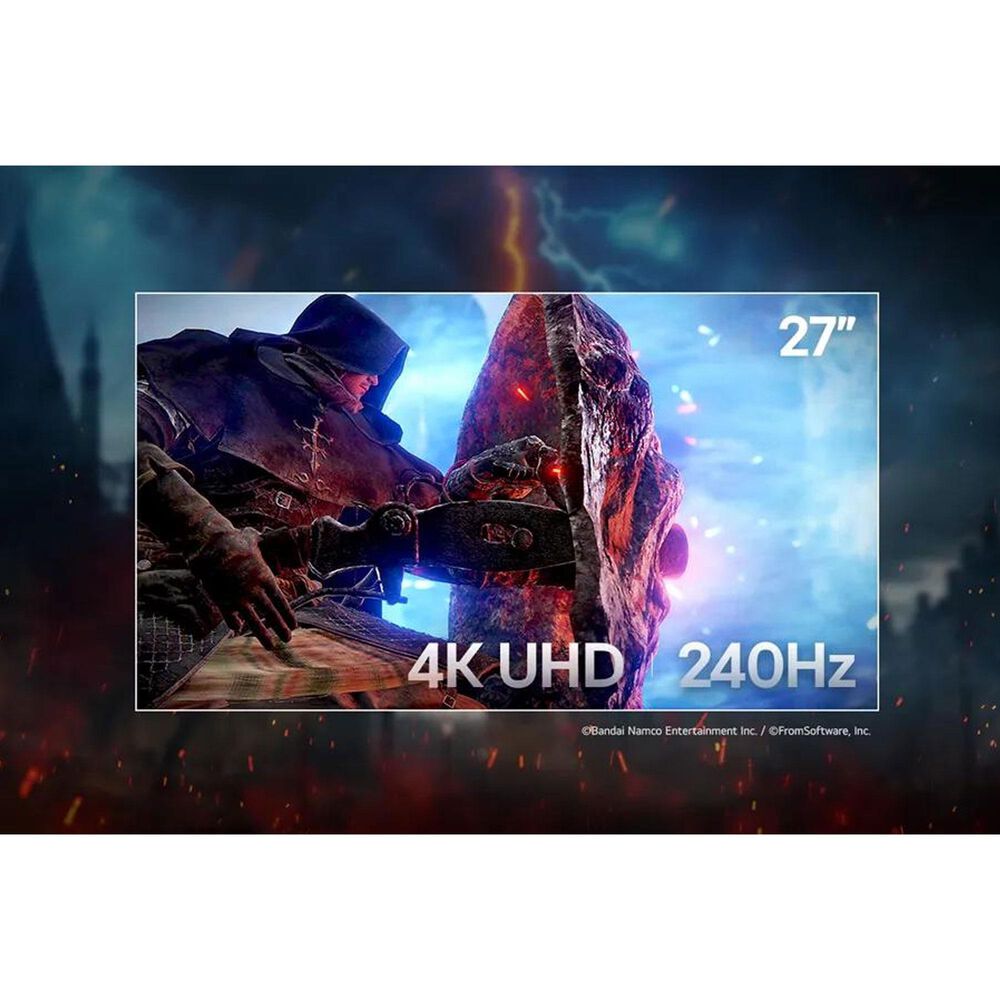 LG 27&quot; UltraGear Nano IPS Gaming Monitor in Black, , large
