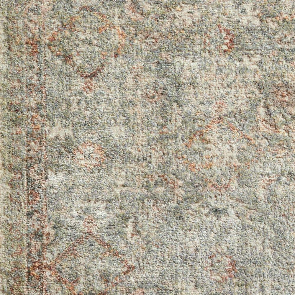 Loloi Sonnet 2&#39;6&quot; x 12&#39; Lagoon and Gold Runner, , large