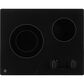 GE Appliances 21" Electric Radiant Cooktop in Black, , large