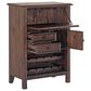 Sterling Timber 2-Drawer Wine Cabinet with Wine Racks in Brown, , large