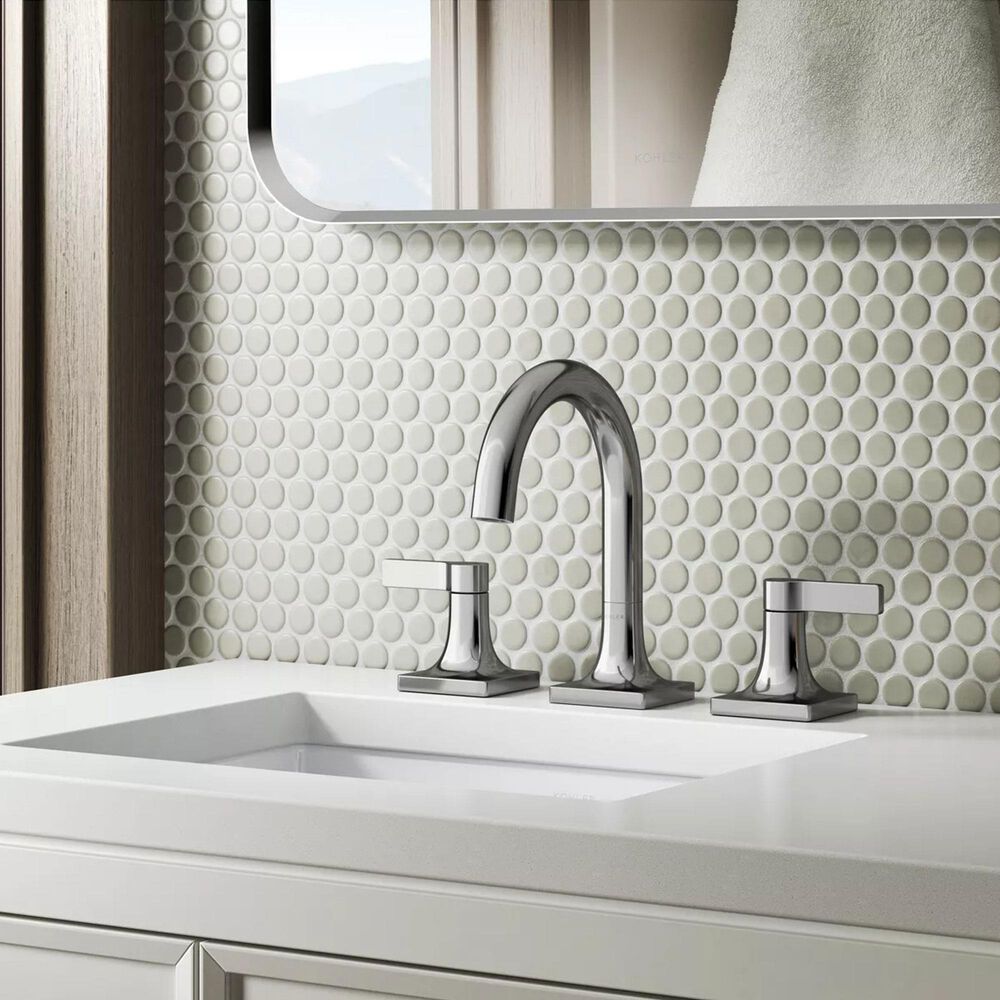 Kohler Venza Widespread Bathroom Sink Faucet in Polished Chrome, , large