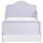 Evolur Scallop Haven Toddler Bed in Ice Flow, , large