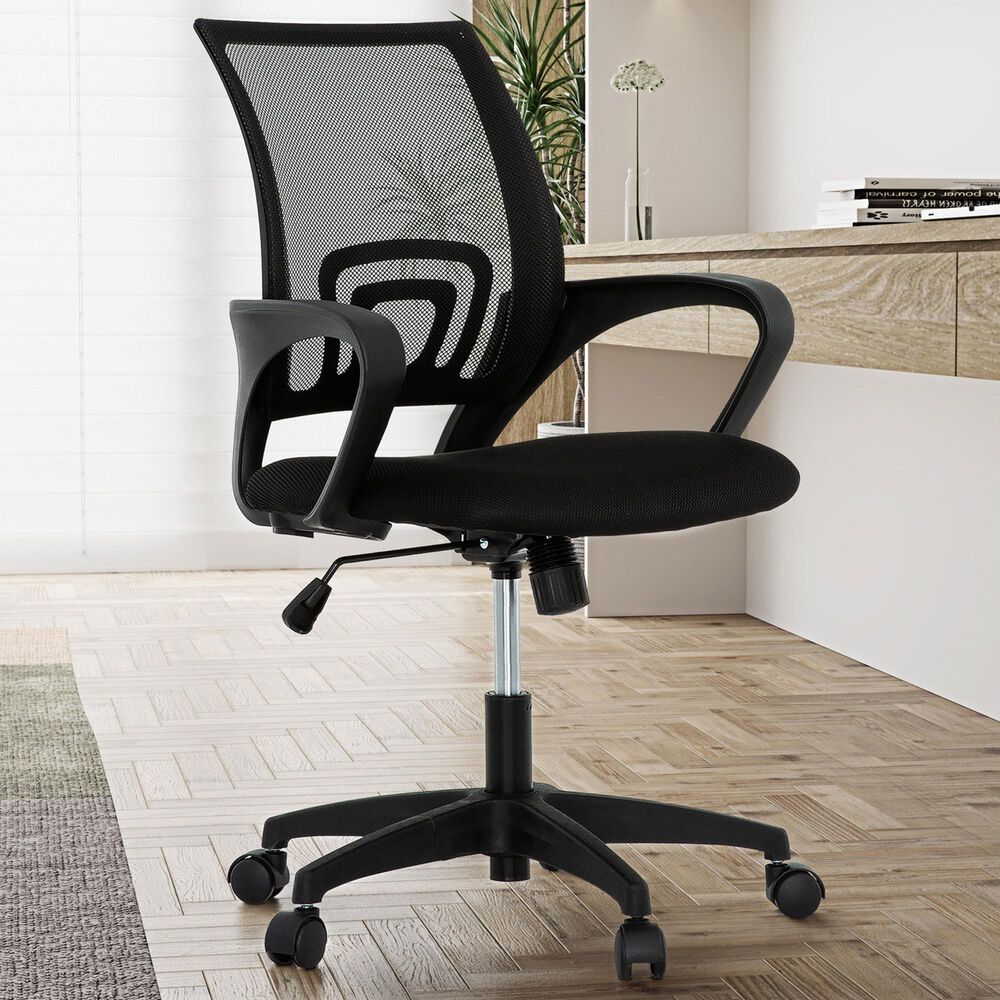Primo Jupiter Office Desk Chair in Black, , large