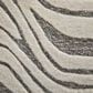 Feizy Kimball Gray and Ivory 8" x 10" Area Rug, , large