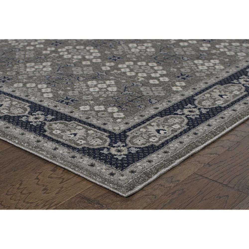 Oriental Weavers Richmond 119U 9&#39;10&quot; x 12&#39;10&quot; Gray Area Rug, , large