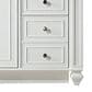 James Martin Vanities Bristol 48" Single Bathroom Vanity in Bright White with 3 cm White Zeus Quartz Top and Rectangular Sink, , large