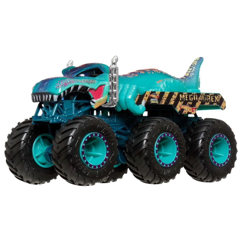 Hot Wheels Monster Truck Sharks vs Dinos Vehicle Toy Multipack, , large