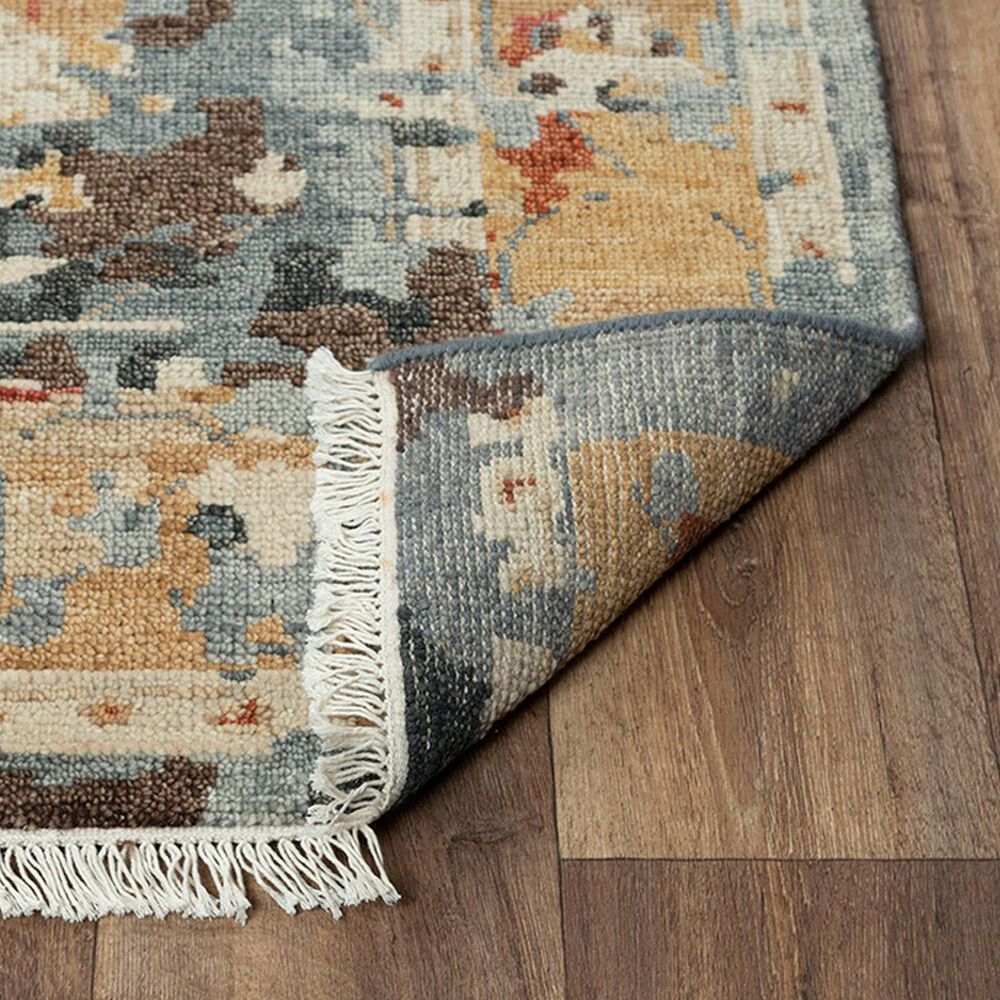 RIZZY Belmont 2&#39; x 3&#39; Dark Grey, Gold and Rust Area Rug, , large