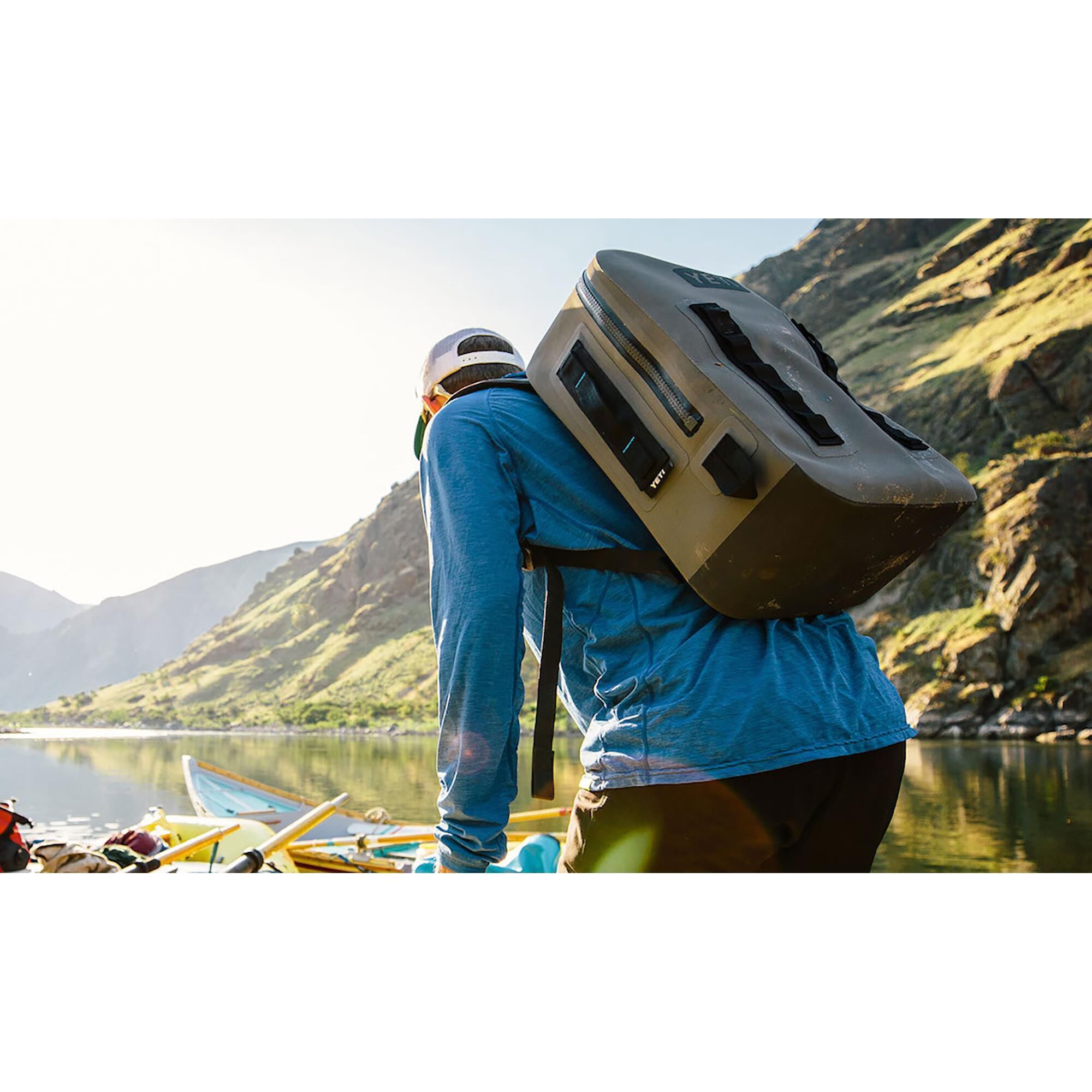Yeti submersible backpack top