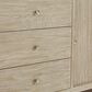 James Martin Vanities Marigot 72" Double Vanity in Sun-washed Oak with 3 cm Eternal Jasmine Pearl Quartz Top, , large