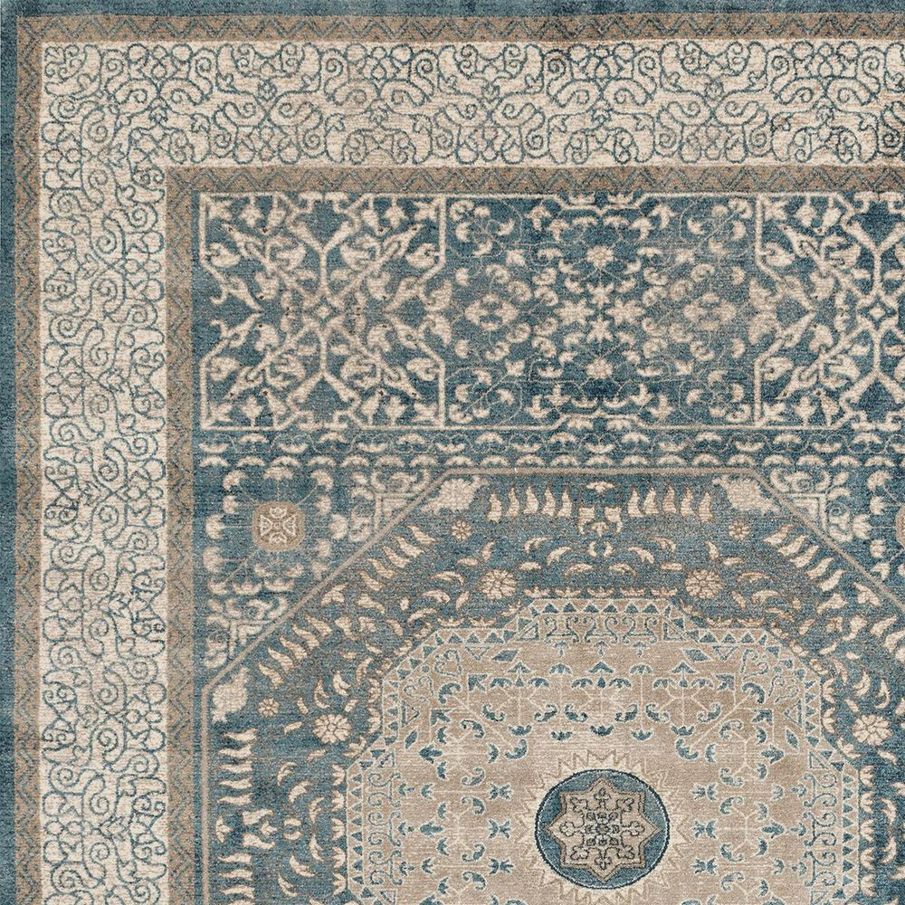 Loloi Century CQ-01 3&#39;7&quot; x 5&#39;7&quot; Blue and Sand Area Rug, , large