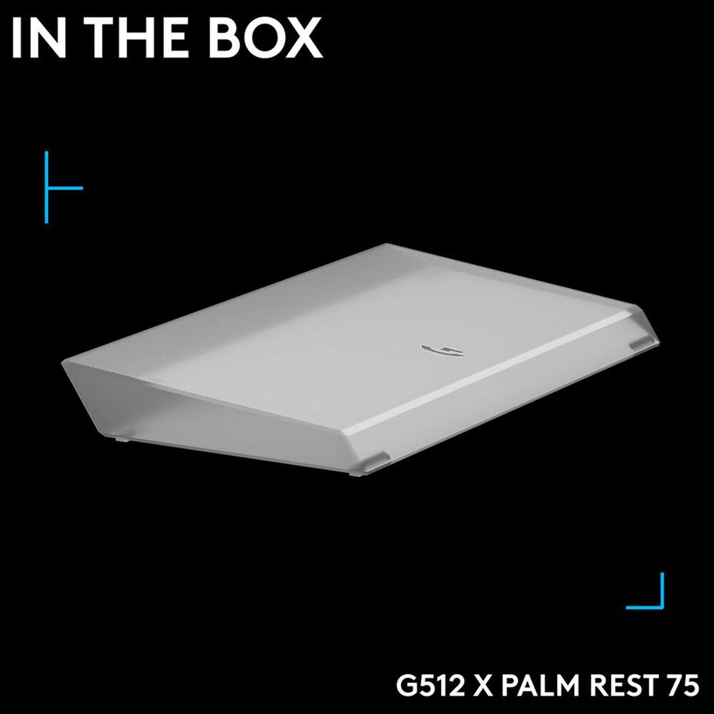 Logitech G512 X Palm Rest 75 Amplifying Palm Rest in Transparent, , large