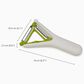 Joseph Joseph Switch 2-in-1 Peeler in Stone and Green, , large