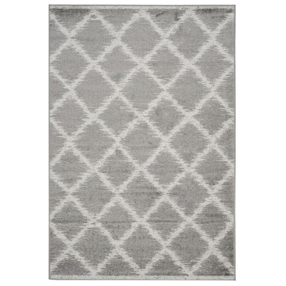 Safavieh Adirondack ADR120B 5&#39;1&quot; x 7&#39;6&quot; Silver and Ivory Area Rug, , large