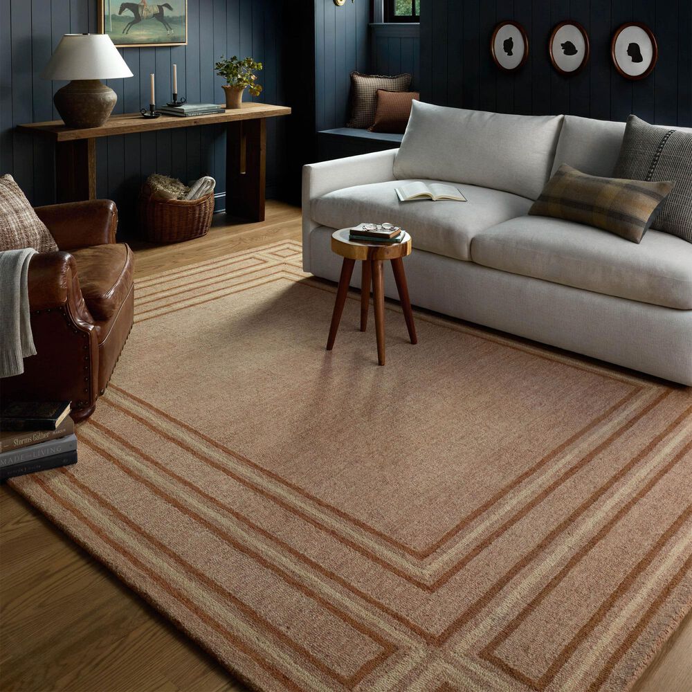 Chris Loves Julia x Loloi Alfie Blush and Rose 2'3" x 3'9" Area Rug, , large