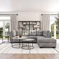 Ashley 5-Piece Living Room Set in Gray, , large