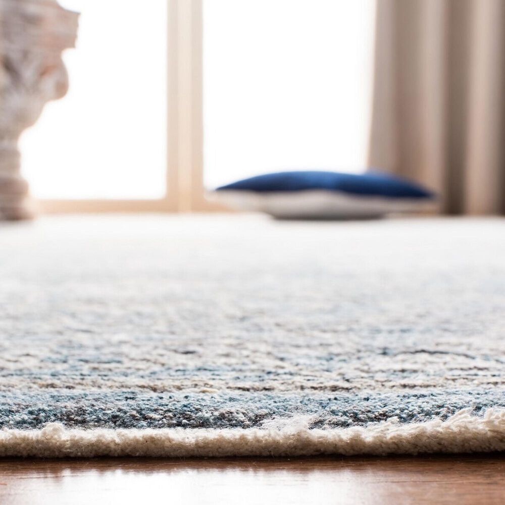 Safavieh Dream DRM412M 2&#39; x 8&#39; Blue and Grey Runner, , large