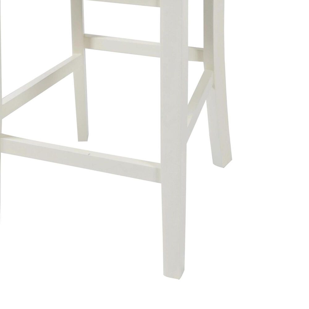 Waltham Asbury Park Counter Height Stool in White and Autumn, , large