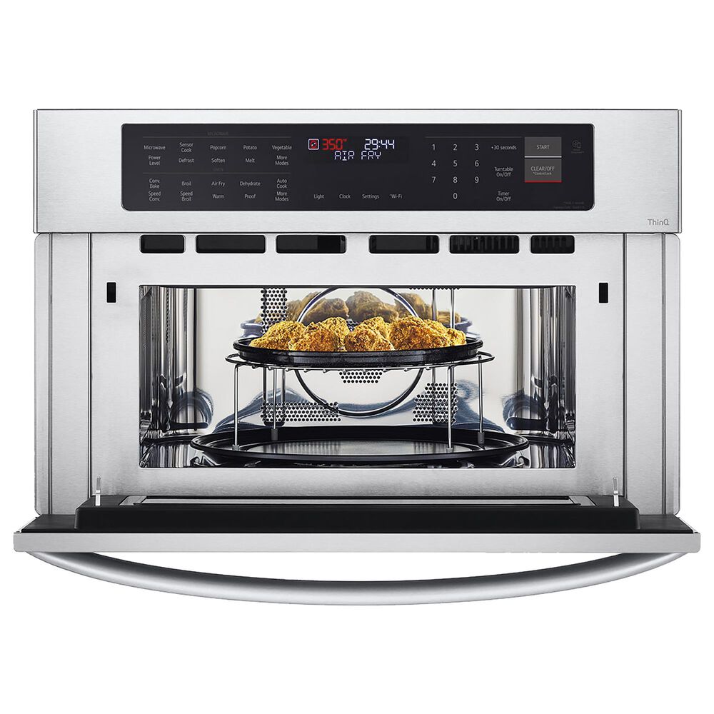 LG 1.7 Cu. Ft. Smart Wi-Fi Enabled Built-In Microwave Oven in Stainless Steel, , large