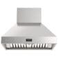 Fulgor Milano 600 Series 36" Pro Chimney Range Hood in Stainless Steel, , large