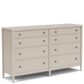 Riverside Furniture Laguna 4 Piece King Bedroom Set in Drift with USB Ports, , large