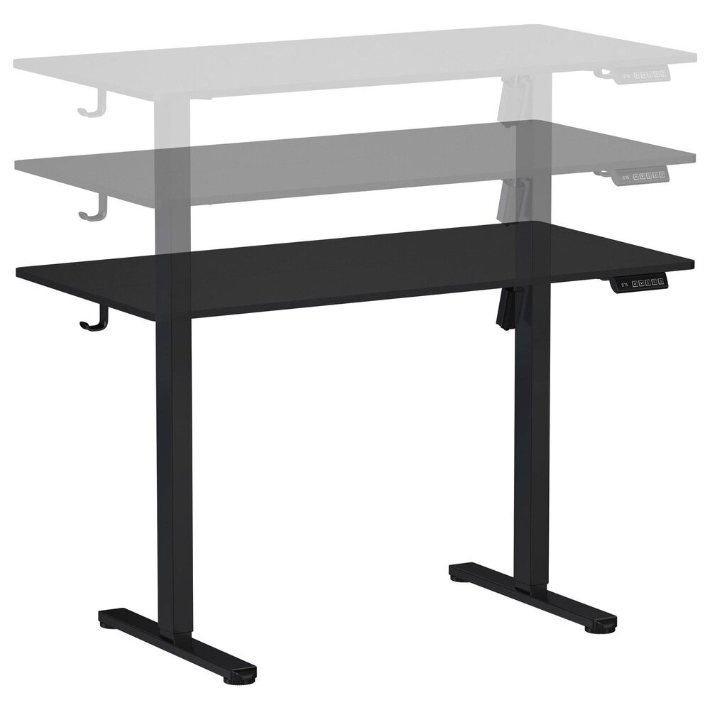 Rta Products Llc Vega Electric Standing Desk in Black, , large