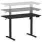 Rta Products Llc Vega Electric Standing Desk in Black, , large