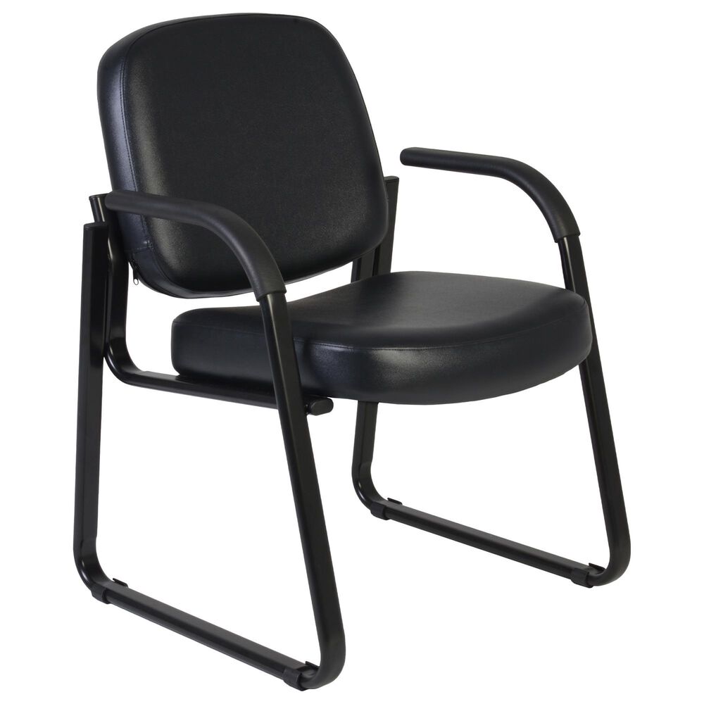 Regency Global Sourcing Victor Guest and Reception Chair in Black, , large