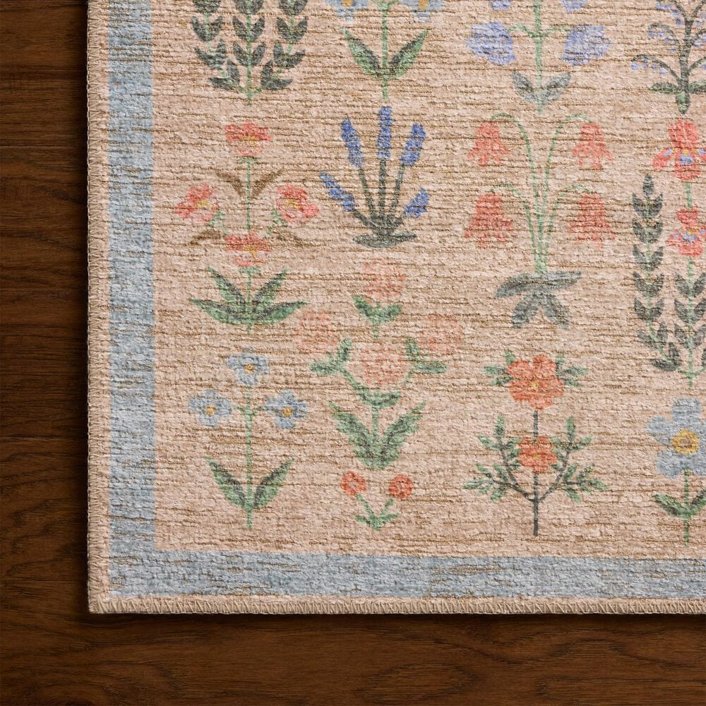 Rifle Paper Co. x Loloi Edinburgh Cream and Multicolor 8'6" x 11'6" Area Rug, , large