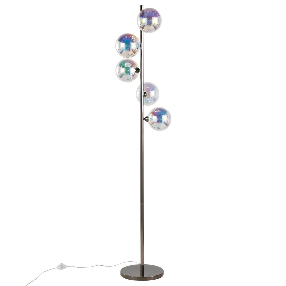 Grandview Gallery Bubbles Floor Lamp in Black Chrome, , large