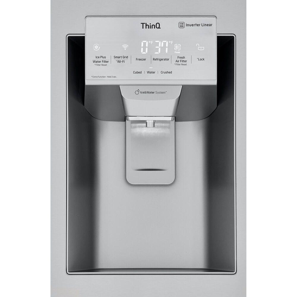 Lg 26 Cu Ft Smart Wi Fi Enabled Instaview Door In Door Refrigerator In Stainless Steel Nebraska Furniture Mart