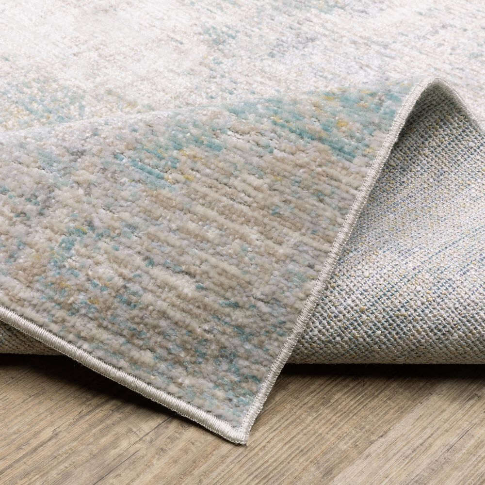 ROW by Oriental Weavers Cavett Ivory and Green 7'10" x 10'10" Area Rug, , large