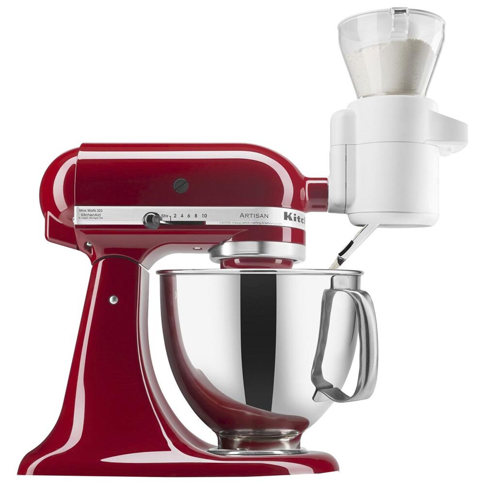 KitchenAid Sifter and Scale Attachment in White, , large
