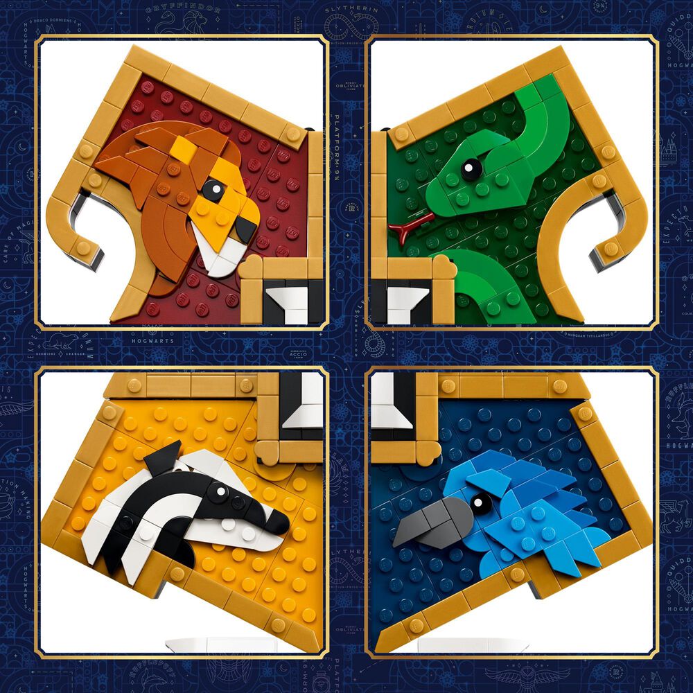 LEGO Harry Potter Hogwarts House Crest Building Set, , large