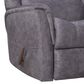 HomeStretch Viper Manual Rocker Recliner in Gunmetal, , large