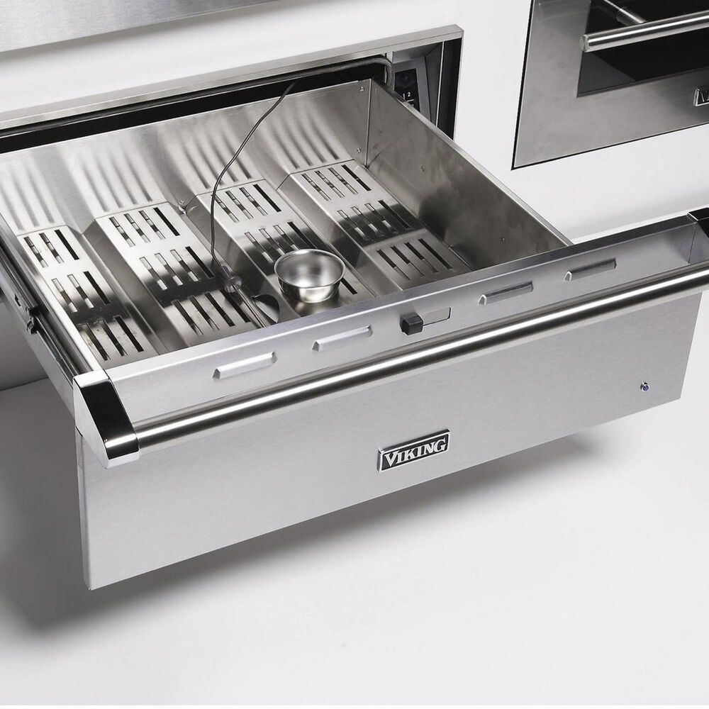 Viking Range 30" Warming Drawer with Large Capacity in Stainless Steel